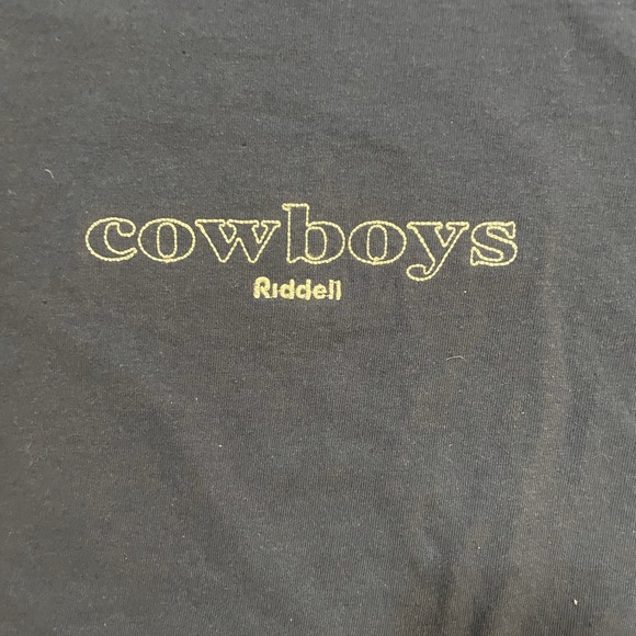 Vintage Riddell Deadstock Dallas Cowboys T Shirt - Picture 3 of 5